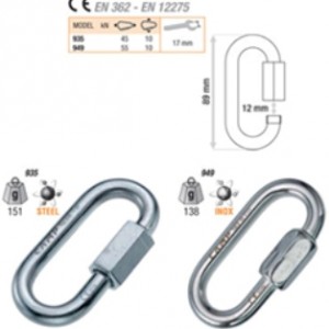 611_Safety Connectors - Camp Oval quick link  10