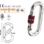 oval compact lock
